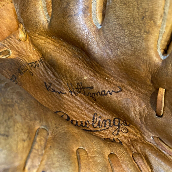 Ken Holtzman Vintage 1960's Rawlings Game Model Baseball Glove