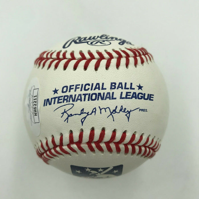 Phil Mickelson Single Signed Rawlings Baseball With JSA COA PGA Golf Legend