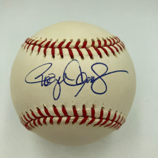 Roger Clemens Signed Vintage Official American League Baseball JSA COA