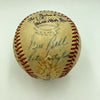Honus Wagner And Wife & Children Signed Game Used 1952 NL Baseball JSA COA