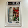 Joe Montana Signed Autographed 1995 Upper Deck Porcelain Card UDA & PSA DNA COA