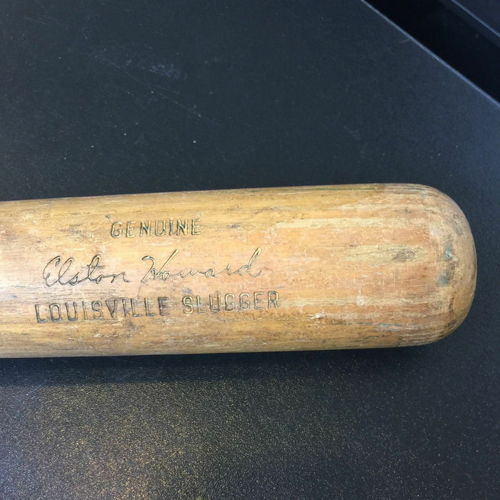 1957 Elston Howard Early Career Game Used Louisville Slugger Bat PSA DNA GU 8