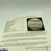 Lance Armstrong Signed Autographed Official Major League Baseball JSA COA