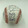 1996 Team USA Olympics Team Signed Baseball With Troy Glaus