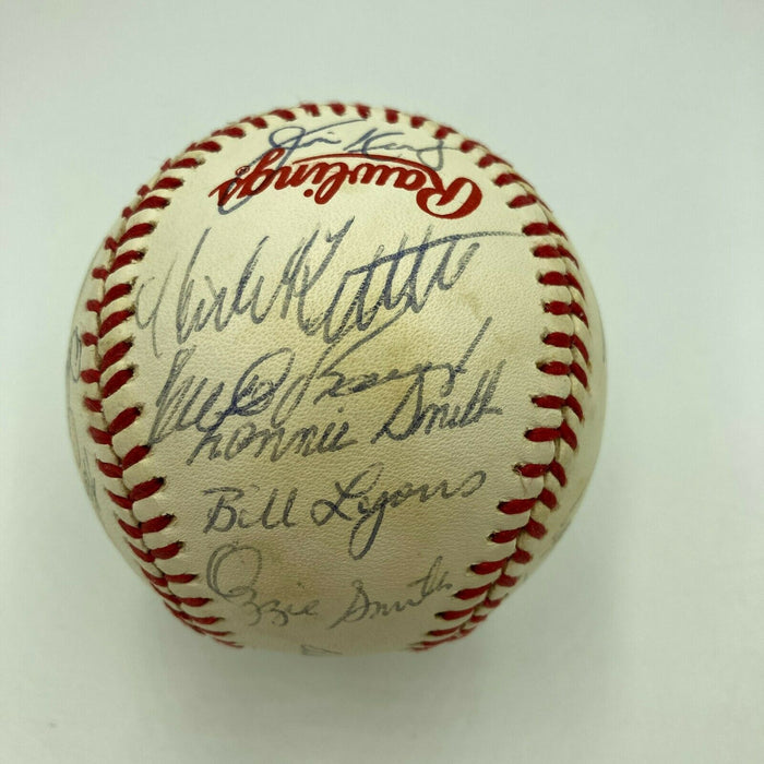 1982 St. Louis Cardinals World Series Champs Team Signed World Series Baseball