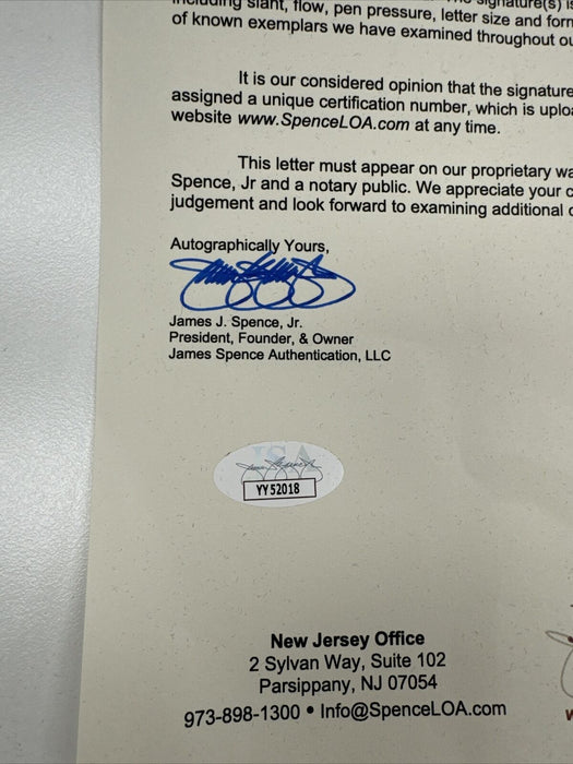 Ringo Starr Signed Black 1989 Japan Tour Sweater JSA COA