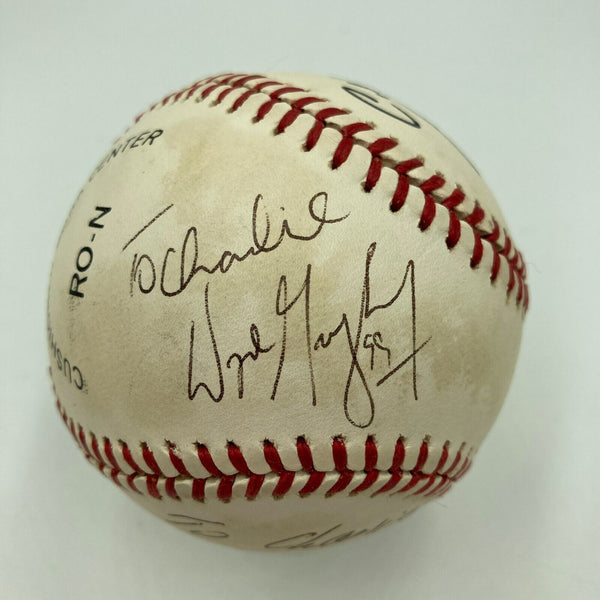 Wayne Gretzky & Larry Bird Multi Signed National League Baseball JSA COA