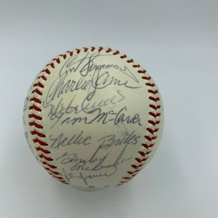 1964 St. Louis Cardinals World Series Champs Team Signed NL Baseball JSA COA
