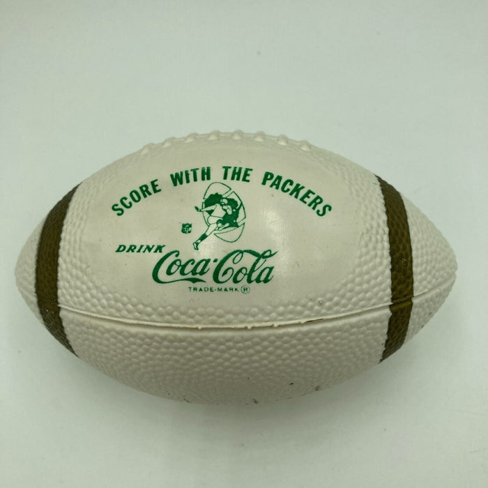 Vince Lombardi Signed 1960's Green Bay Packers Mini Football PSA DNA COA