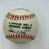John Elway 1980's Rookie Era Single Signed National League Baseball JSA COA