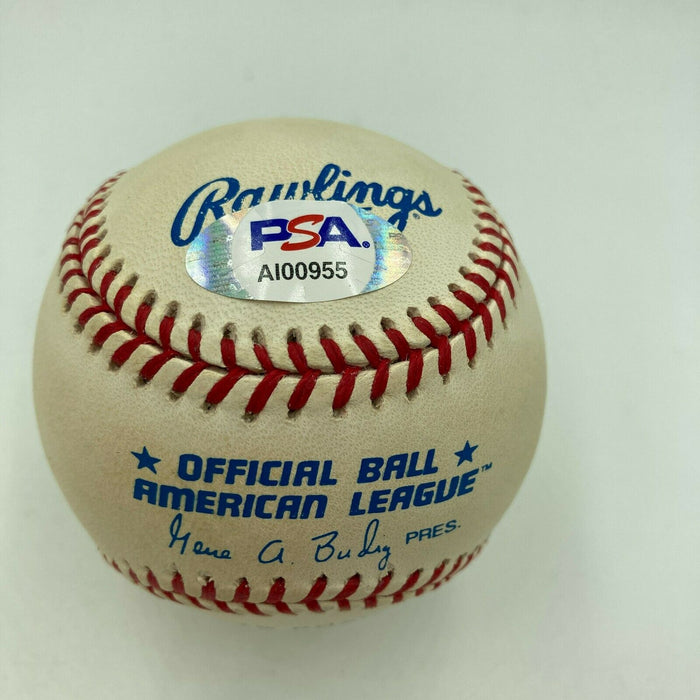Enos Country Slaughter HOF 1985 Signed Baseball PSA DNA Graded GEM MINT 10