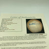 Frank McCormick 1940 National League MVP Single Signed Baseball With JSA COA