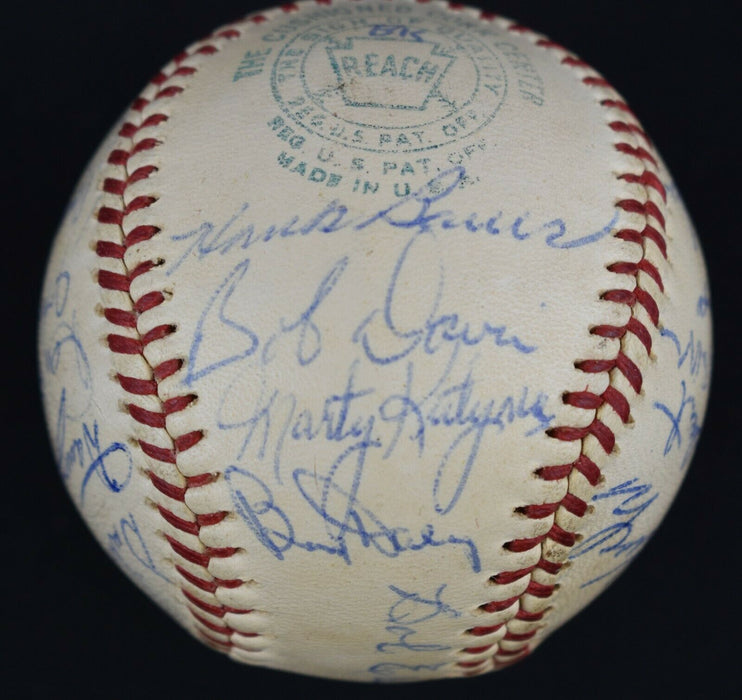 1960 Kansas City Athletics Team Signed American League Cronin Baseball PSA DNA