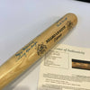 Negro League Legends Multi Signed Baseball Bat With JSA COA