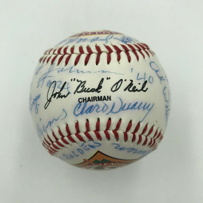 Rare Negro League Legends Multi Signed Autographed Baseball 30 Sigs