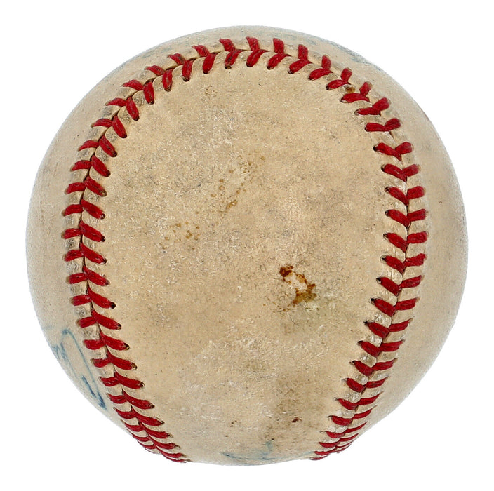 Red Rolfe Signed American League Baseball JSA COA New York Yankees Legend