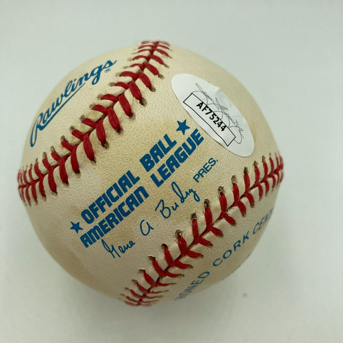 Clete Boyer 1961 W.S. Champs Team Signed American League Baseball JSA COA