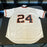 Willie Mays Signed Authentic San Francisco Giants Jersey With JSA COA