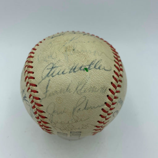 1966 Baltimore Orioles World Series Champs Team Signed Baseball JSA COA