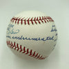 Yogi Berra & Don Larsen World Series Perfect Game Signed Baseball MLB Hologram