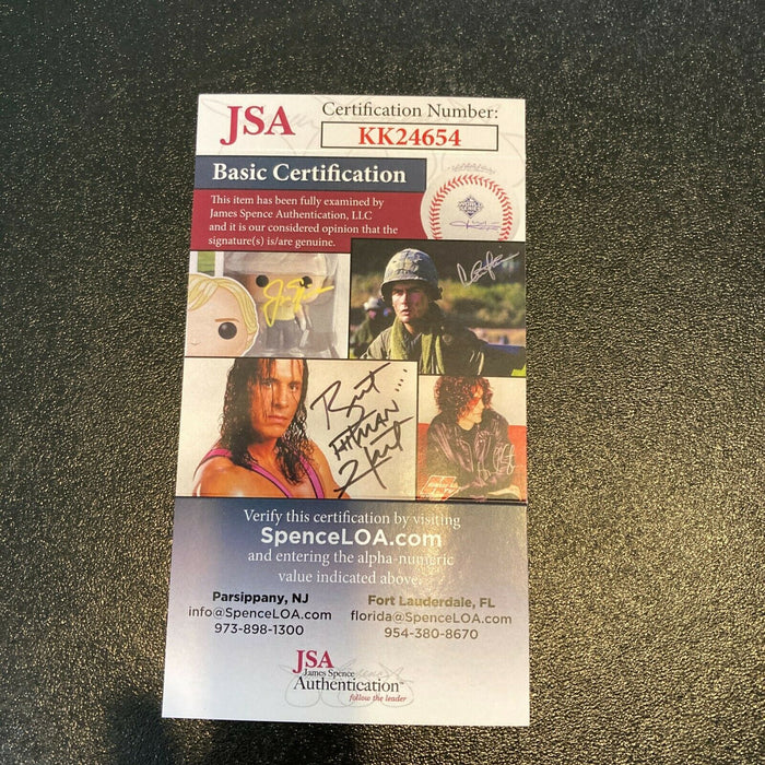Carlton Fisk Signed Louisville Slugger Game Model Baseball Bat JSA COA
