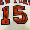 1973 New York Knicks NBA Champions Team Signed Authentic Jersey Steiner COA