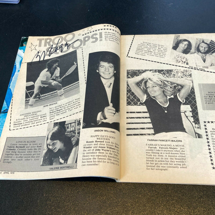 Robert Hegyes Signed Autographed 1970's Teen Beat Magazine