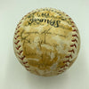 Nellie Fox 1964 Colts 45's VS Oakland Athletics A's Team Signed Baseball