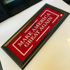 President Donald Trump Signed Make America Great Again 12x27 Framed Sign JSA COA