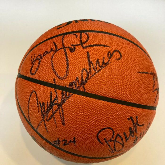 1989-90 Milwaukee Bucks Team Signed Spalding Official NBA Game Basketball