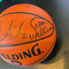 Michael Jordan 1991-92 Chicago Bulls NBA Champs Team Signed Basketball PSA DNA