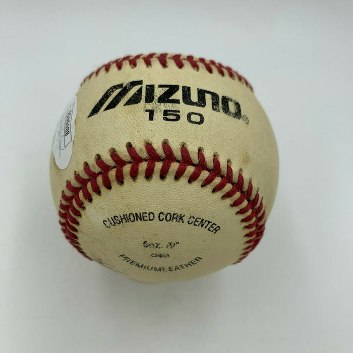 Teofilo Stevenson Olympics Gold Medal Single Signed Baseball JSA COA Boxing