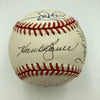 1966 Baltimore Orioles World Series Champs Team Signed AL Baseball With JSA COA