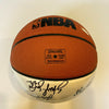 Shaquille O'neal Allen Iverson Yao Ming 2016 HOF Induction Signed Basketball JSA