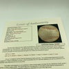 Connie Mack 1950's Philadelphia Athletics Team Signed Baseball With JSA COA