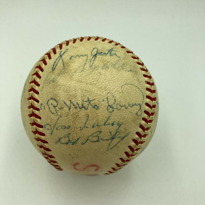 1969 Montreal Expos Inaugural Season Team Signed Game Used NL Baseball JSA COA
