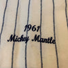 Whitey Ford "W.S. MVP" Signed 1961 New York Yankees Mickey Mantle Jersey JSA COA