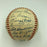 Beautiful Philadelphia A's Team Signed Baseball Connie Mack Al Simmons JSA COA