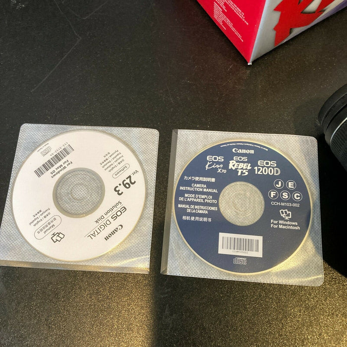 Canon EOS REBEL T5 18.0MP w/18-55 IS II Lens Camera Only Used Once