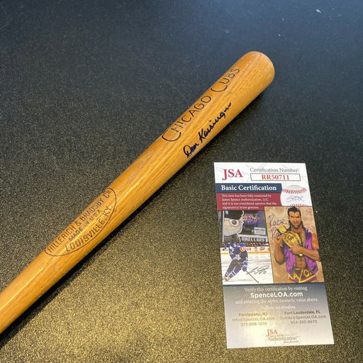 Don Kessinger Signed Louisville Slugger Mini Baseball Bat Chicago Cubs JSA