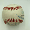 Negro League Legends Signed Baseball Wilmer Fields Leon Day Benson Manning JSA
