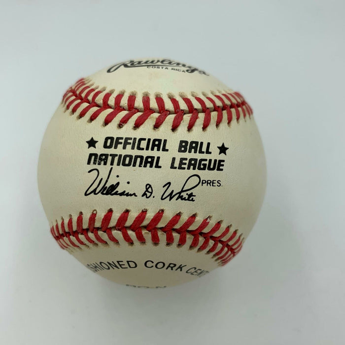 Ralph Branca Signed Autographed Official National League Baseball