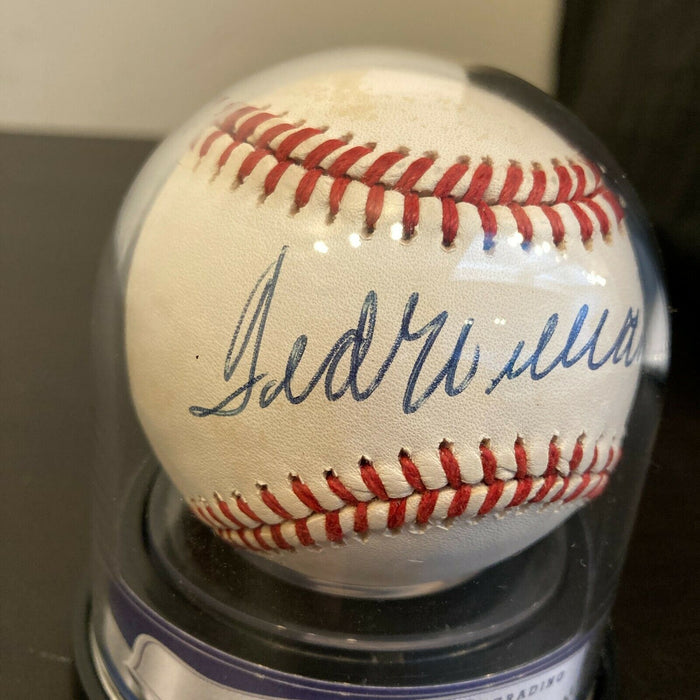Beautiful Ted WIlliams Signed American League Baseball Beckett Authenticated