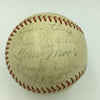 Rare 1936 St. Louis Cardinals Team Signed National League Baseball JSA COA