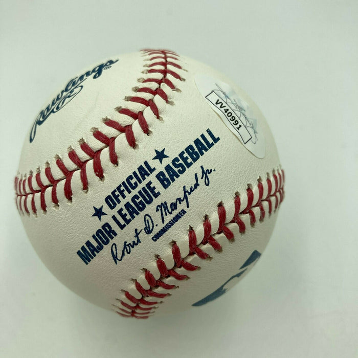 Jeff Bagwell Signed Autographed Official Major League Baseball JSA COA