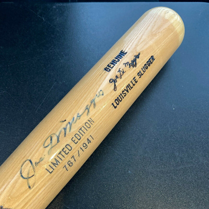Joe Dimaggio Signed Autographed Game Model Louisville Slugger Baseball Bat JSA