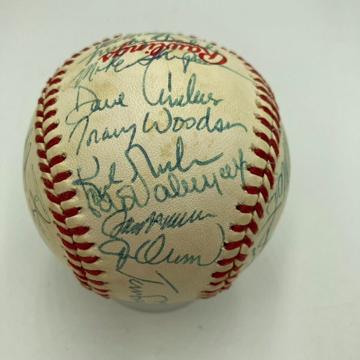 1988 Los Angeles Dodgers World Series Champs Team Signed Baseball JSA COA
