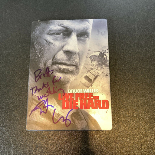 Justin Long Signed Autographed Die Hard DVD Movie
