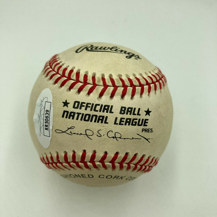 Donald Sutherland Signed Official National League Baseball JSA COA Movie Star