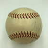 Rocky Marciano Satchel Paige Red Grange Sports Legends Signed Baseball Beckett